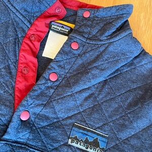 PATAGONIA MEN'S ORGANIC COTTON QUILT SNAP-T PULLOVER, Navy Small